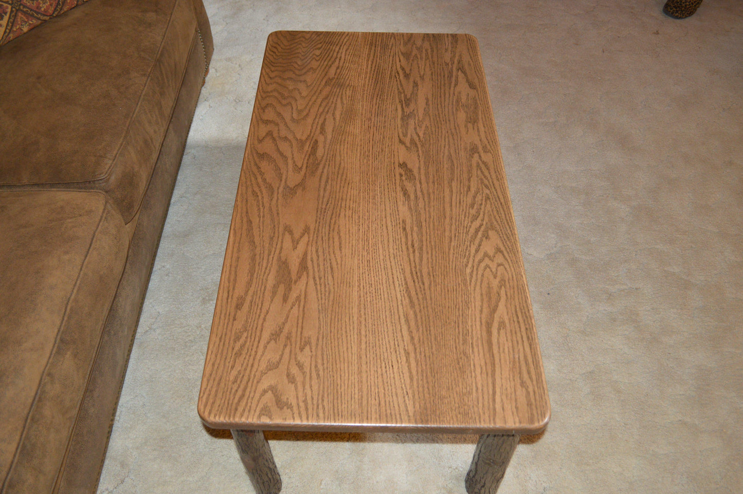 A&L Furniture Co. Amish Hickory Solid Wood Coffee Table - LEAD TIME TO SHIP 10 BUSINESS DAYS