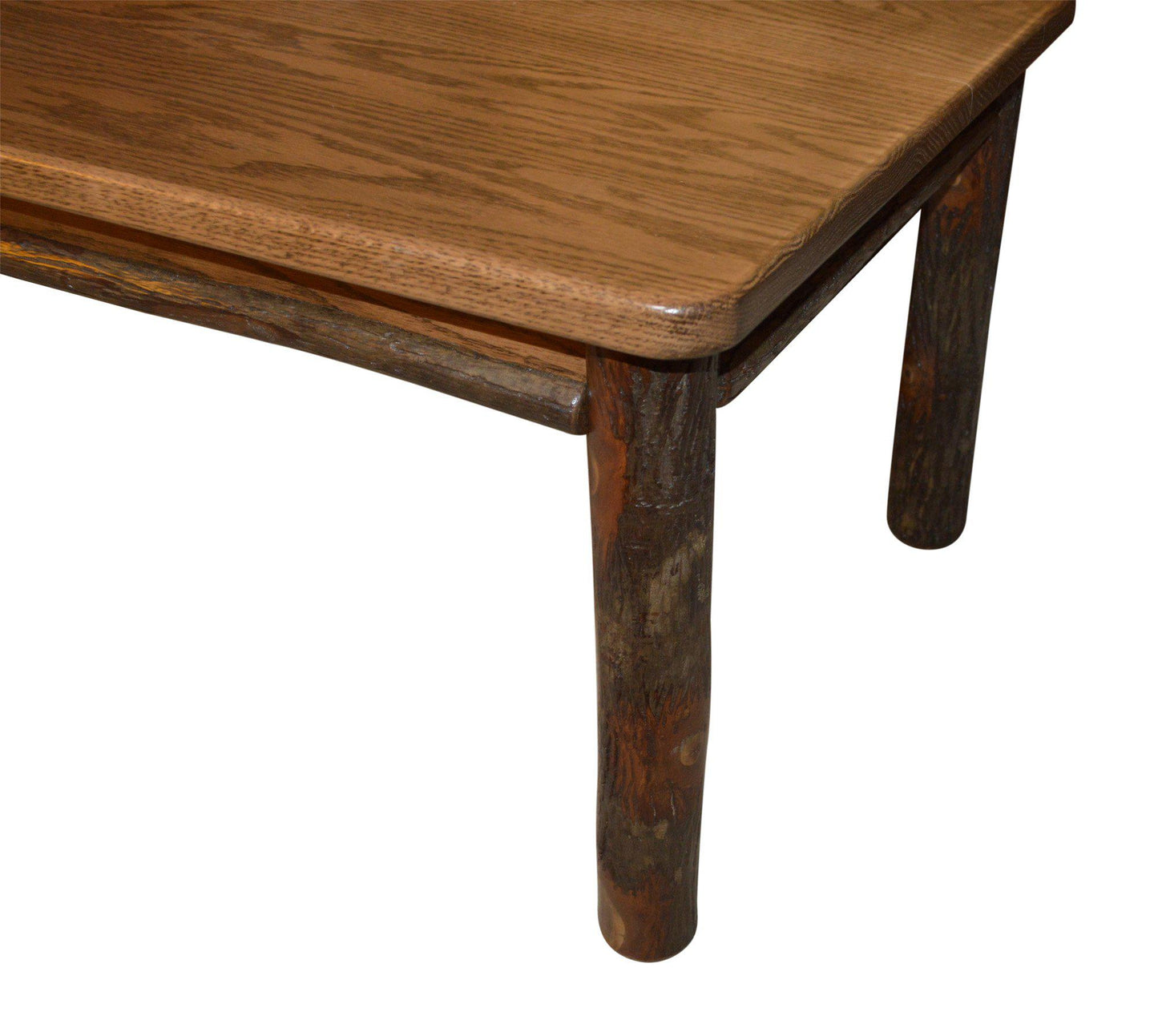 A&L Furniture Co. Amish Hickory Solid Wood Coffee Table - LEAD TIME TO SHIP 10 BUSINESS DAYS