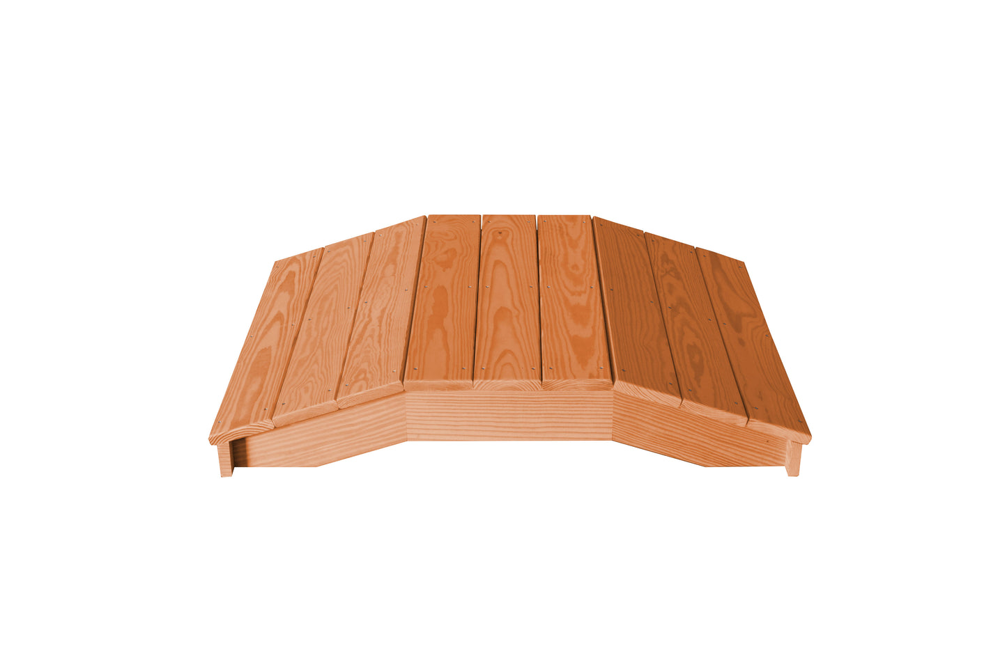 Backyard Crafts Pressure Treated Pine 3'  x  4' Standard Plank Bridge - LEAD TIME TO SHIP 10 BUSINESS DAYS
