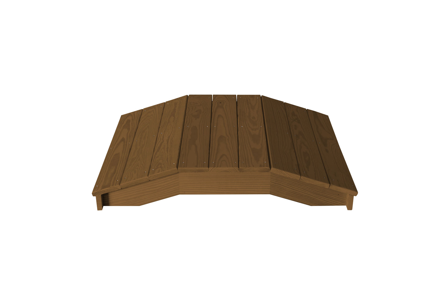 Backyard Crafts Pressure Treated Pine 3'  x  4' Standard Plank Bridge - LEAD TIME TO SHIP 10 BUSINESS DAYS