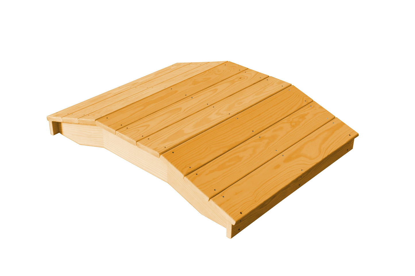 Backyard Crafts Pressure Treated Pine 3'  x  4' Standard Plank Bridge - LEAD TIME TO SHIP 10 BUSINESS DAYS
