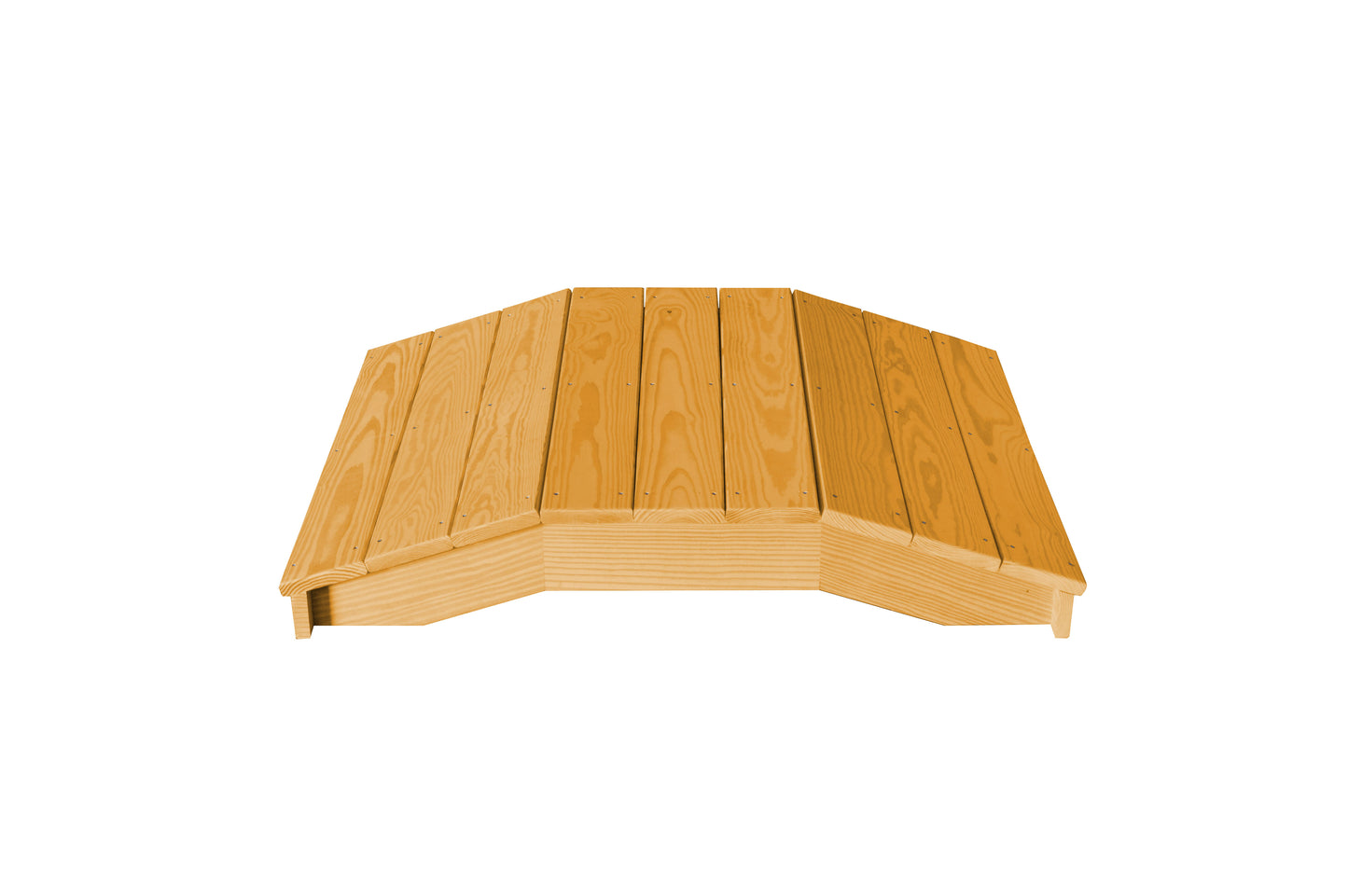 Backyard Crafts Pressure Treated Pine 3'  x  4' Standard Plank Bridge - LEAD TIME TO SHIP 10 BUSINESS DAYS