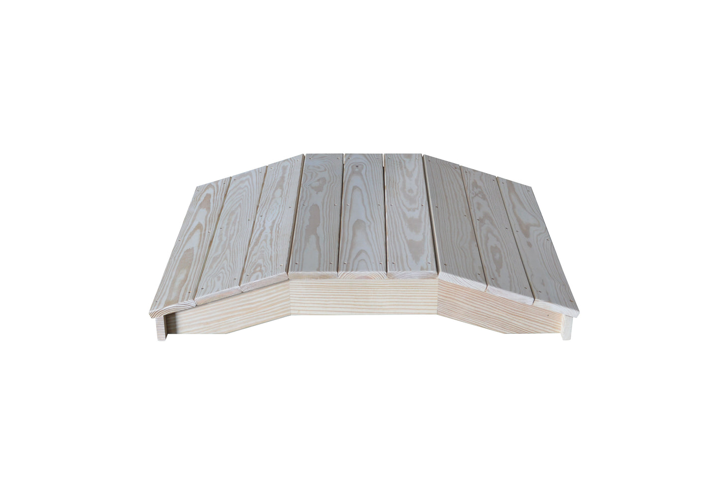 Backyard Crafts Pressure Treated Pine 3'  x  4' Standard Plank Bridge - LEAD TIME TO SHIP 10 BUSINESS DAYS