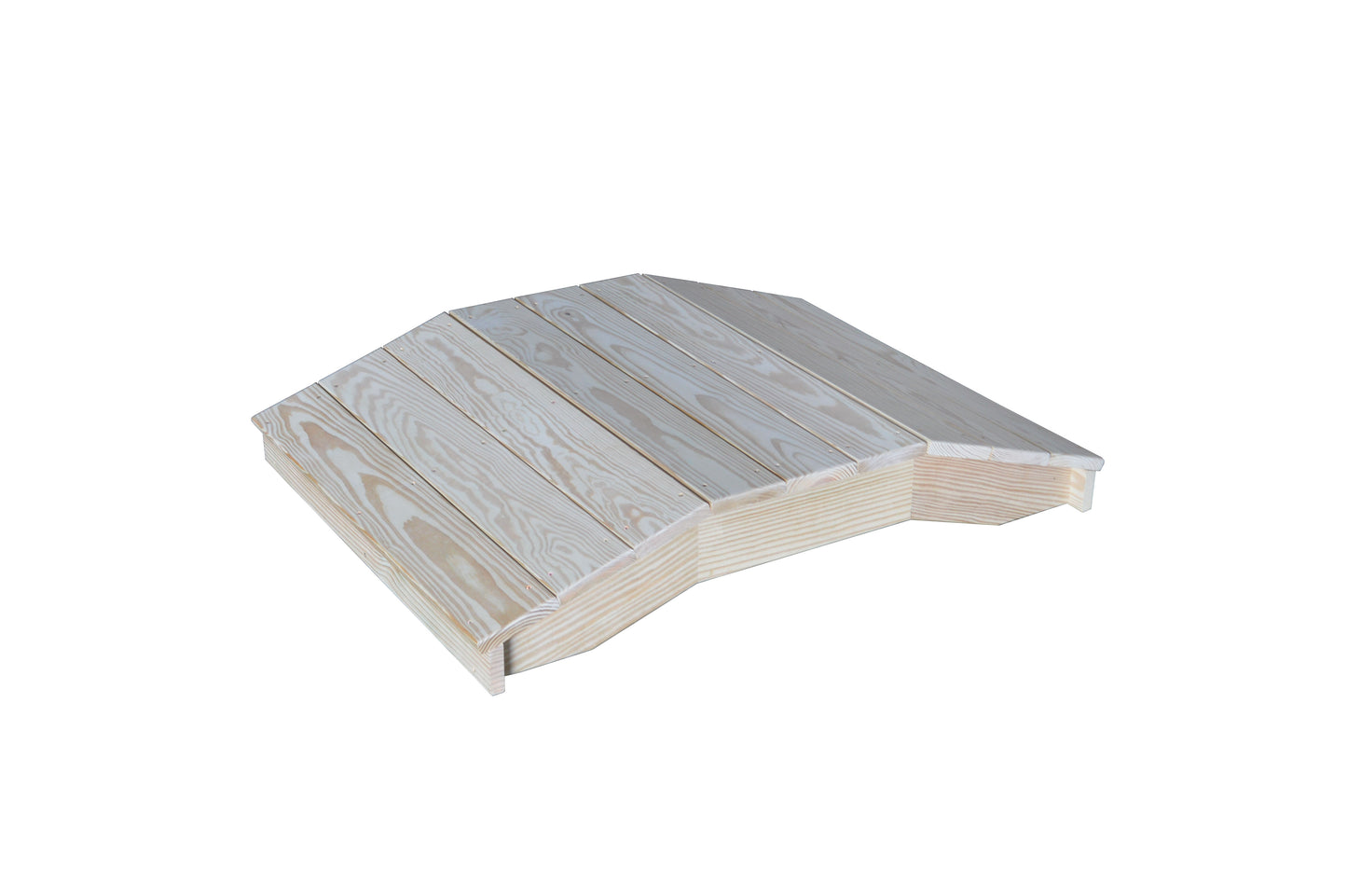Backyard Crafts Pressure Treated Pine 3'  x  4' Standard Plank Bridge - LEAD TIME TO SHIP 10 BUSINESS DAYS
