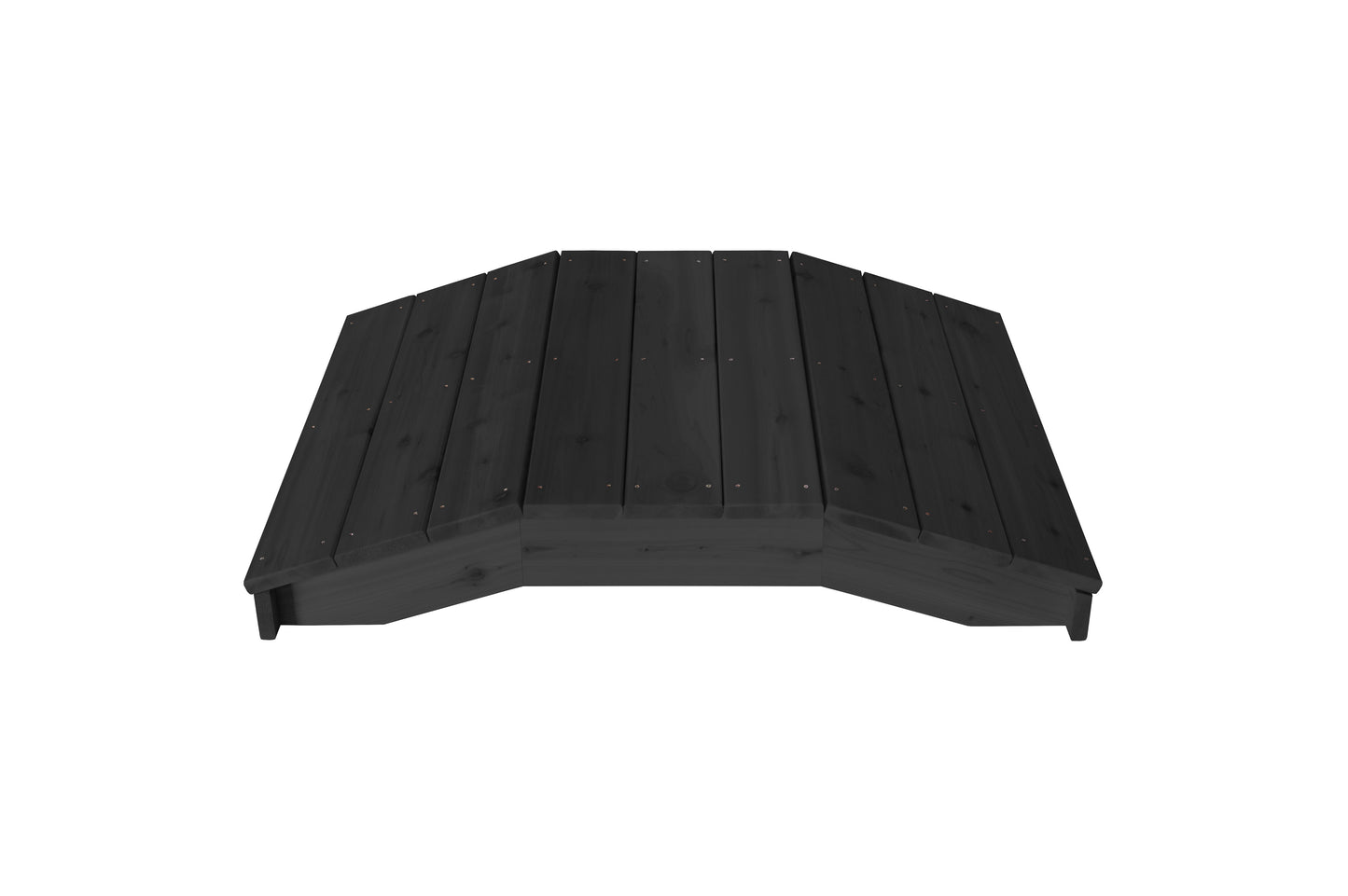 Backyard Crafts Western Red Cedar 3'  x  4' Standard Plank Bridge - LEAD TIME TO SHIP 2 WEEKS