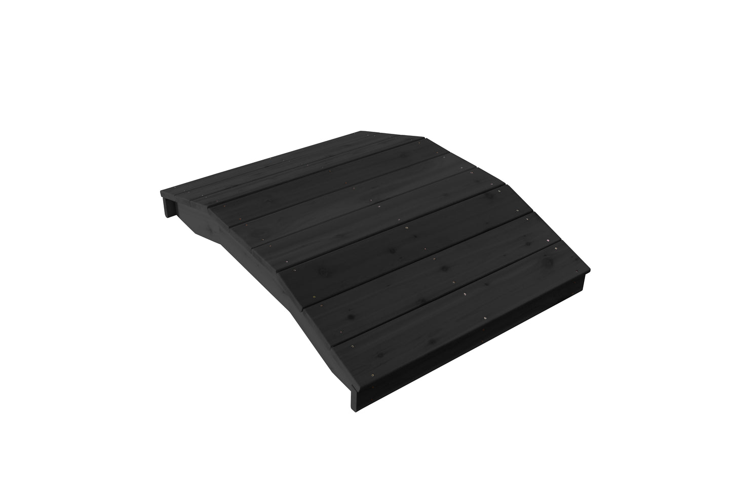 Backyard Crafts Western Red Cedar 3'  x  4' Standard Plank Bridge - LEAD TIME TO SHIP 2 WEEKS