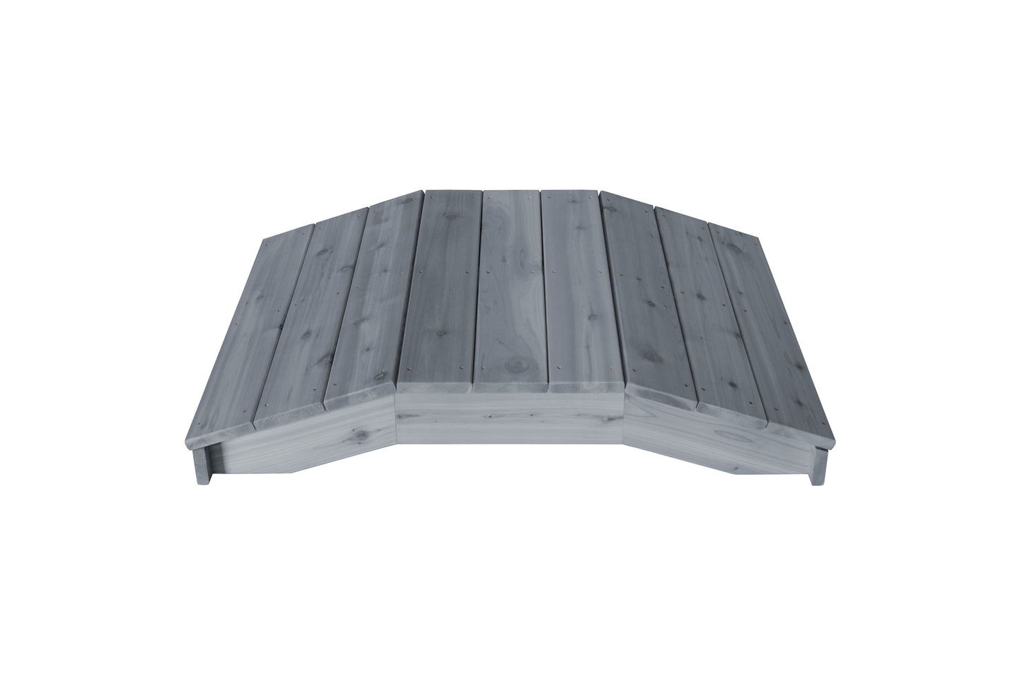 Backyard Crafts Western Red Cedar 3'  x  4' Standard Plank Bridge - LEAD TIME TO SHIP 2 WEEKS