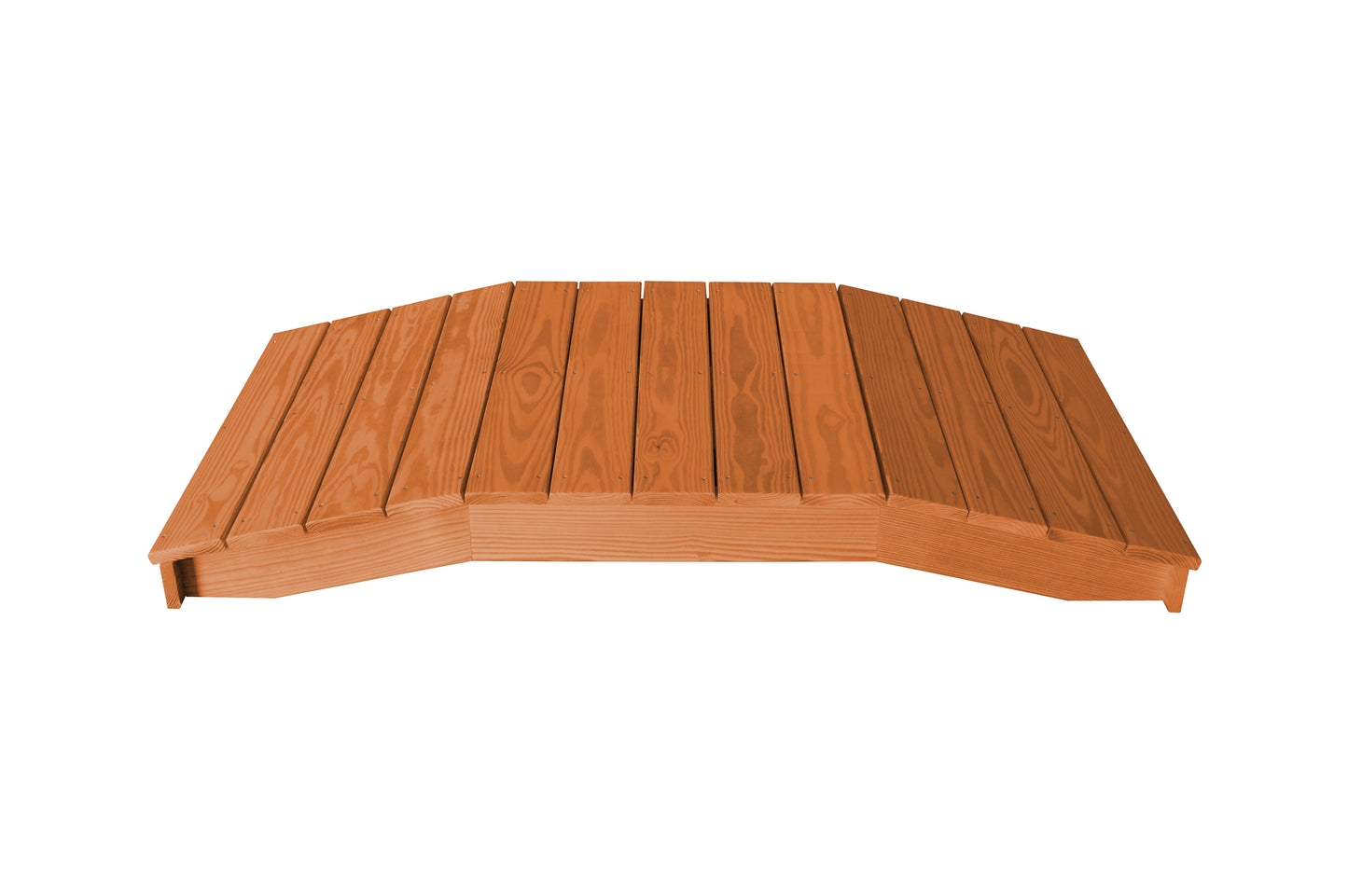 Backyard Crafts Pressure Treated Pine 3'  x  6' Standard Plank Bridge - LEAD TIME TO SHIP 10 BUSINESS DAYS