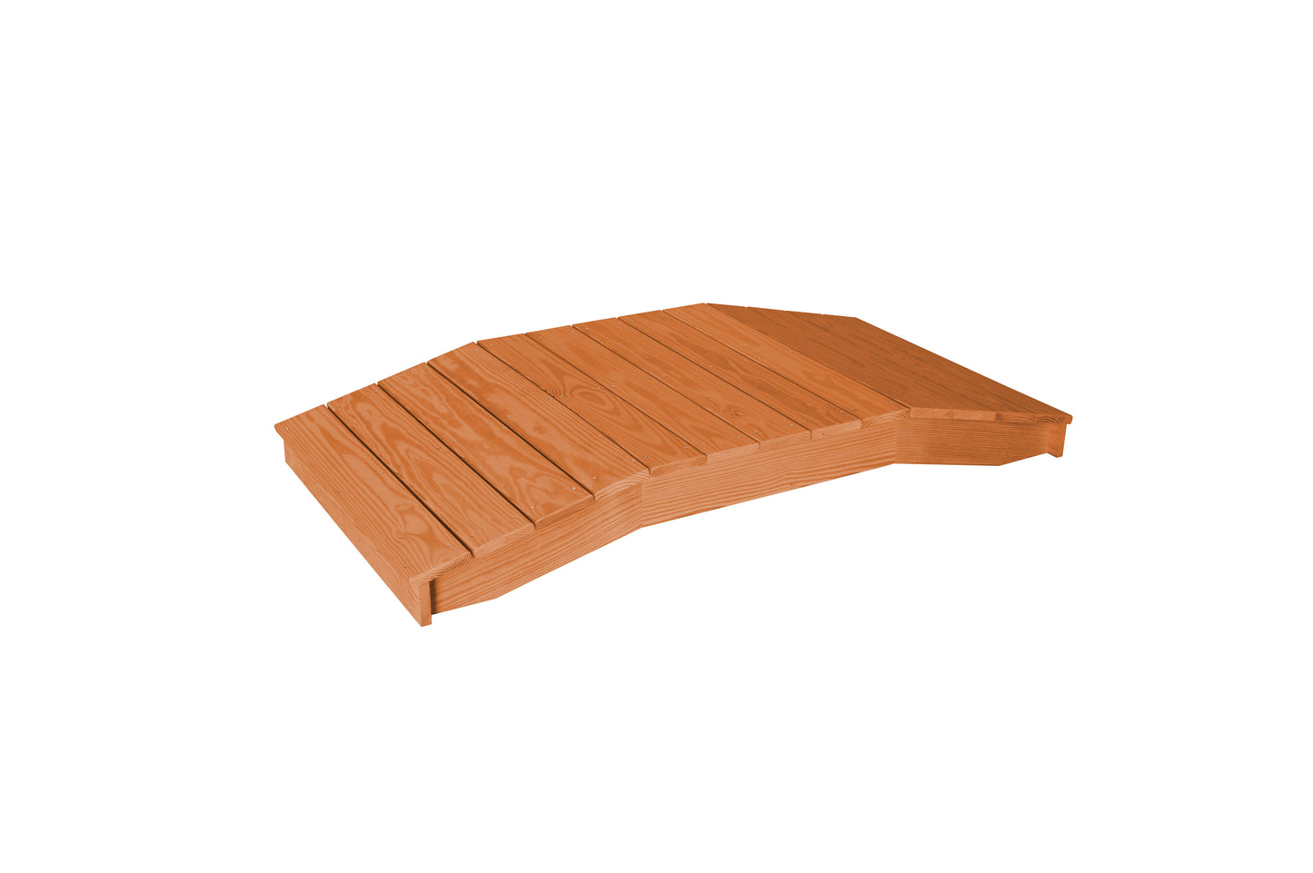 Backyard Crafts Pressure Treated Pine 3'  x  6' Standard Plank Bridge - LEAD TIME TO SHIP 10 BUSINESS DAYS