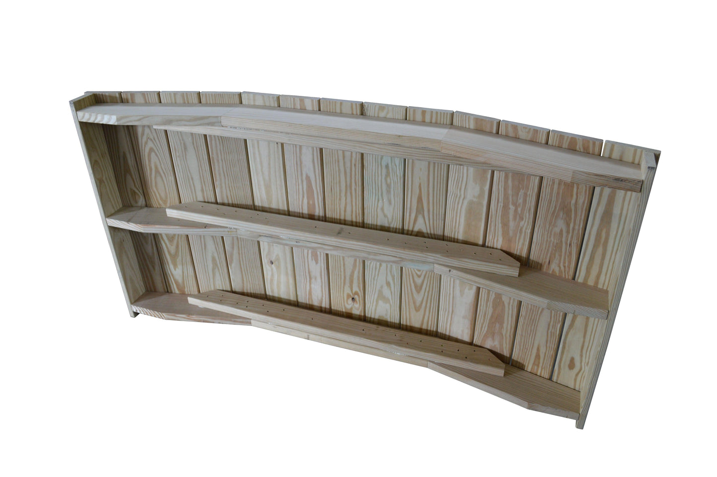 Backyard Crafts Pressure Treated Pine 3'  x  6' Standard Plank Bridge - LEAD TIME TO SHIP 10 BUSINESS DAYS