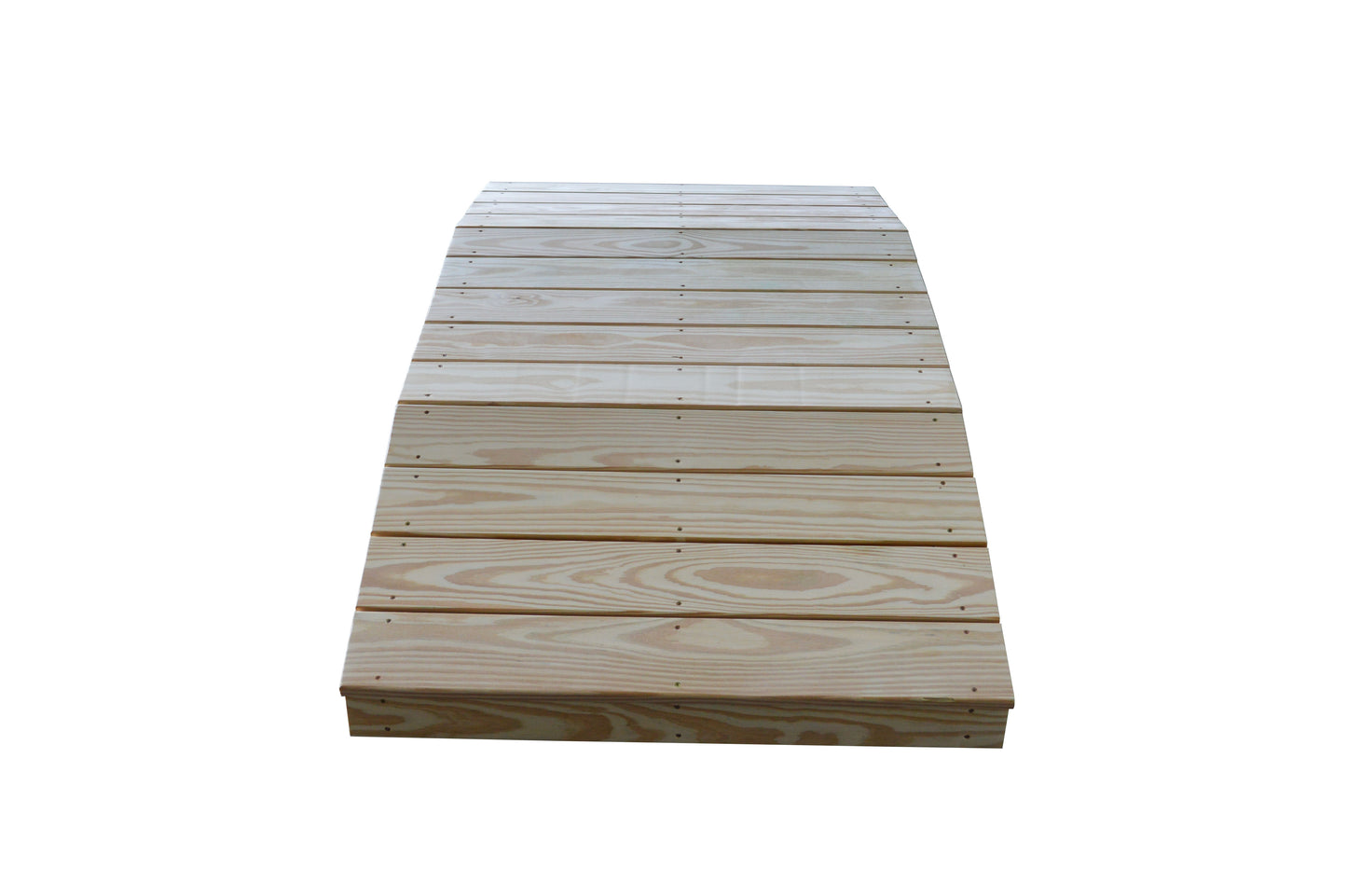 Backyard Crafts Pressure Treated Pine 3'  x  6' Standard Plank Bridge - LEAD TIME TO SHIP 10 BUSINESS DAYS