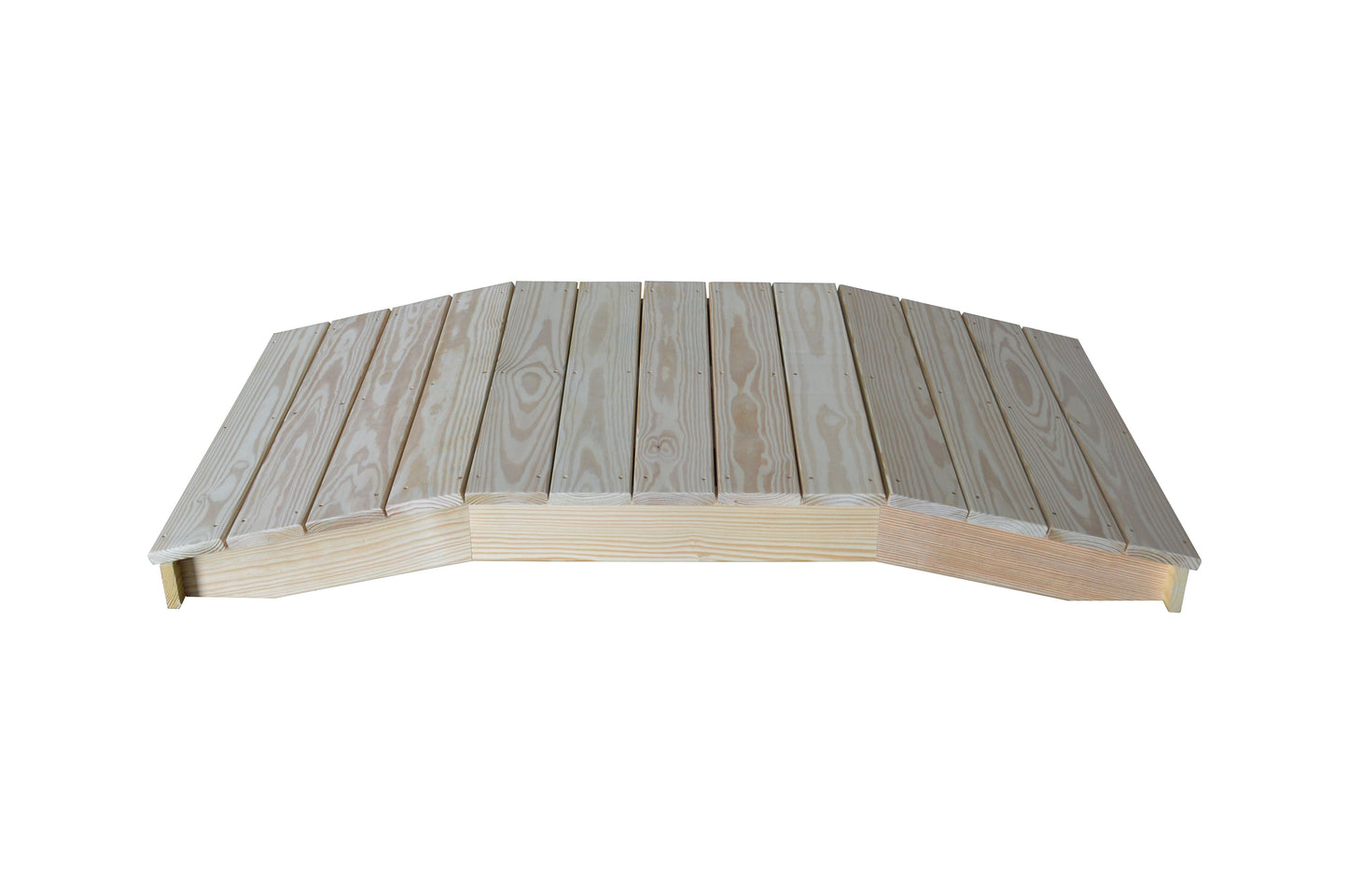A&L Furniture Pressure Treated Pine 3'  x  8' Standard Plank Bridge - LEAD TIME TO SHIP 10 BUSINESS DAYS