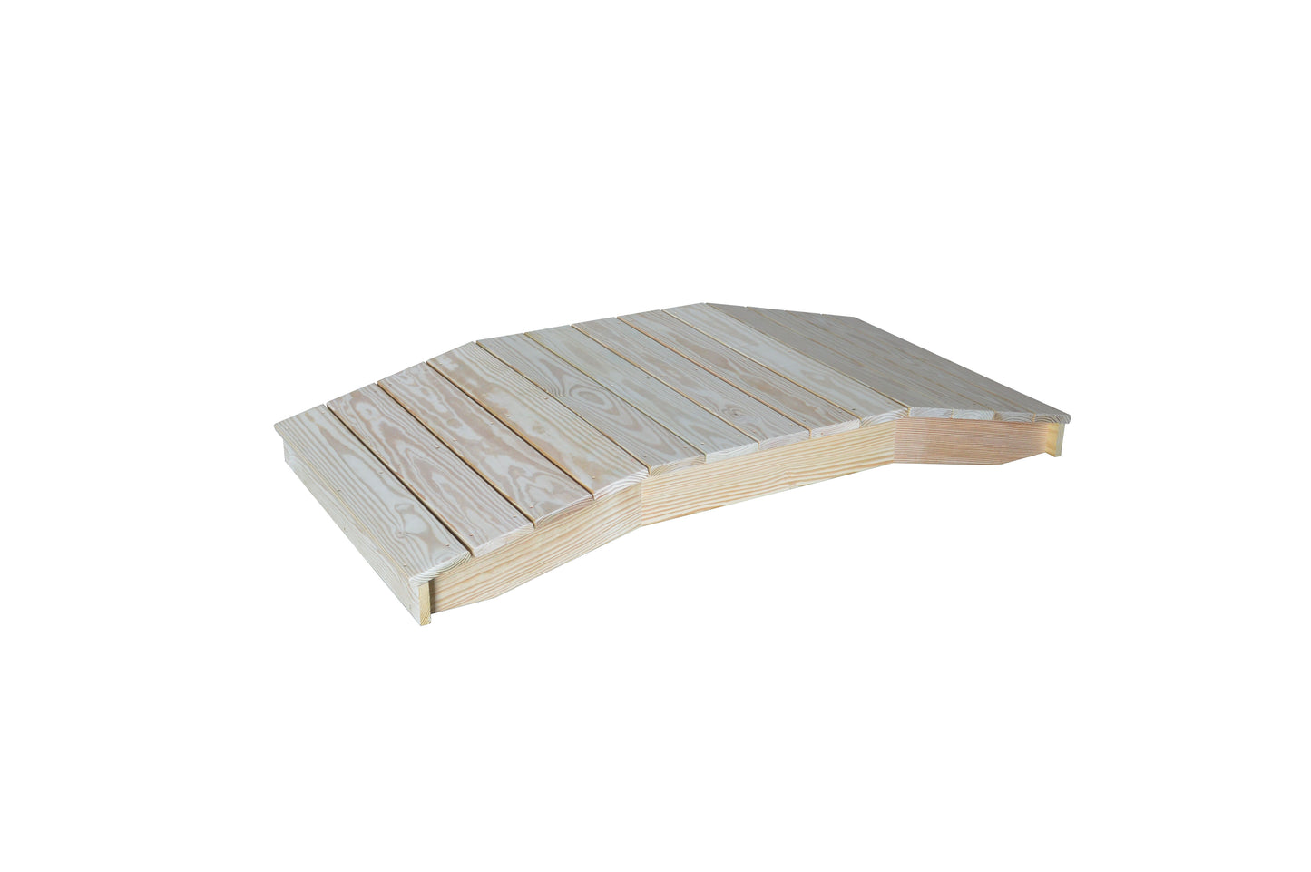 Backyard Crafts Pressure Treated Pine 3'  x  6' Standard Plank Bridge - LEAD TIME TO SHIP 10 BUSINESS DAYS