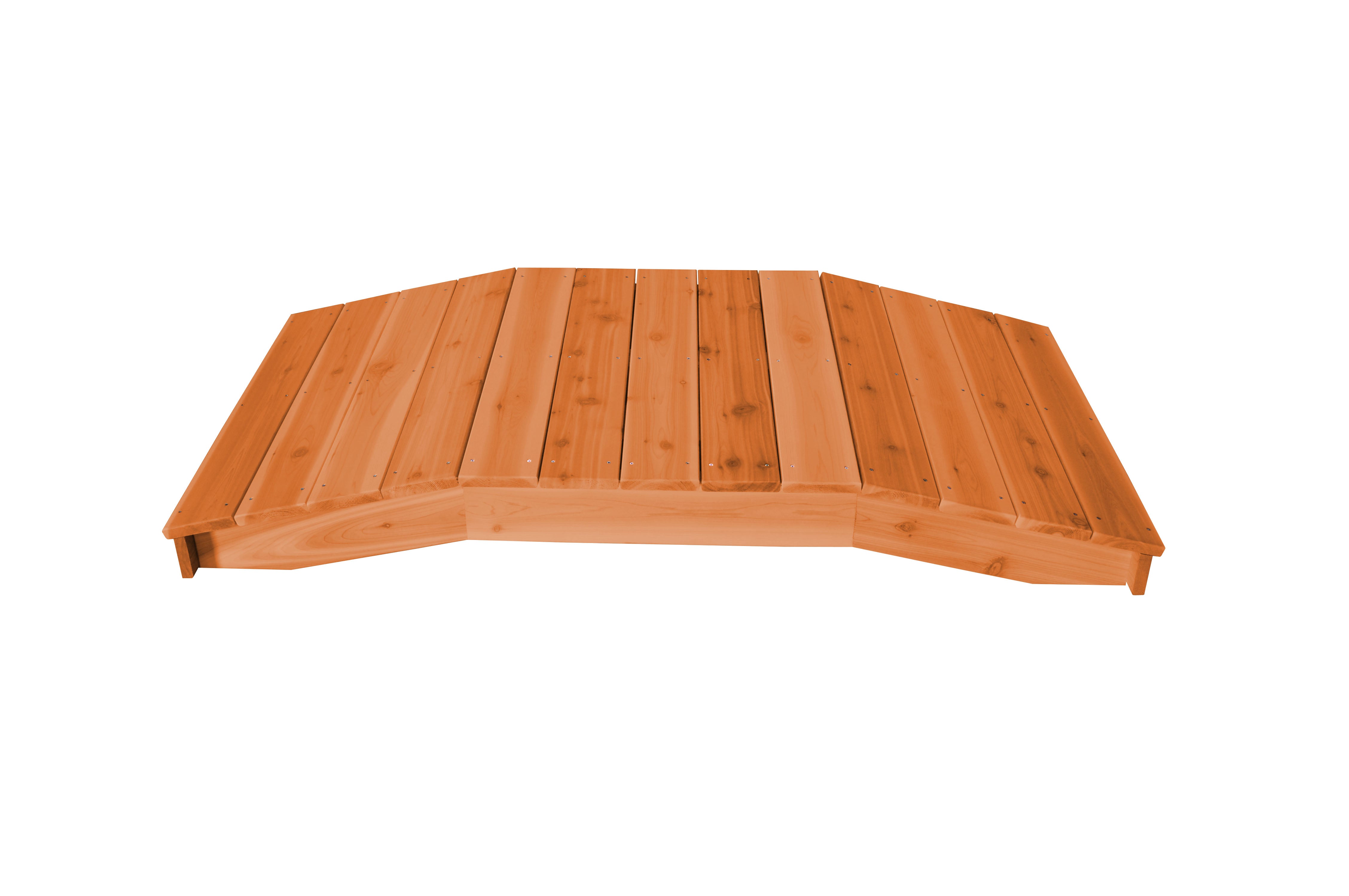 3' x 6' Standard Plank Garden Bridge | Backyard Crafts | – Rocking ...