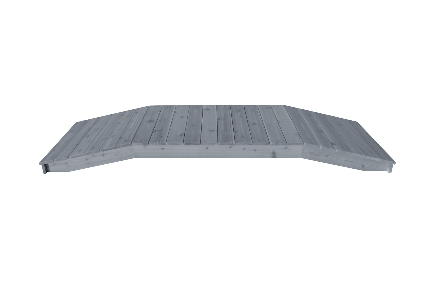 A&L Furniture Western Red Cedar 3'  x  12' Standard Plank Bridge - LEAD TIME TO SHIP 2 WEEKS