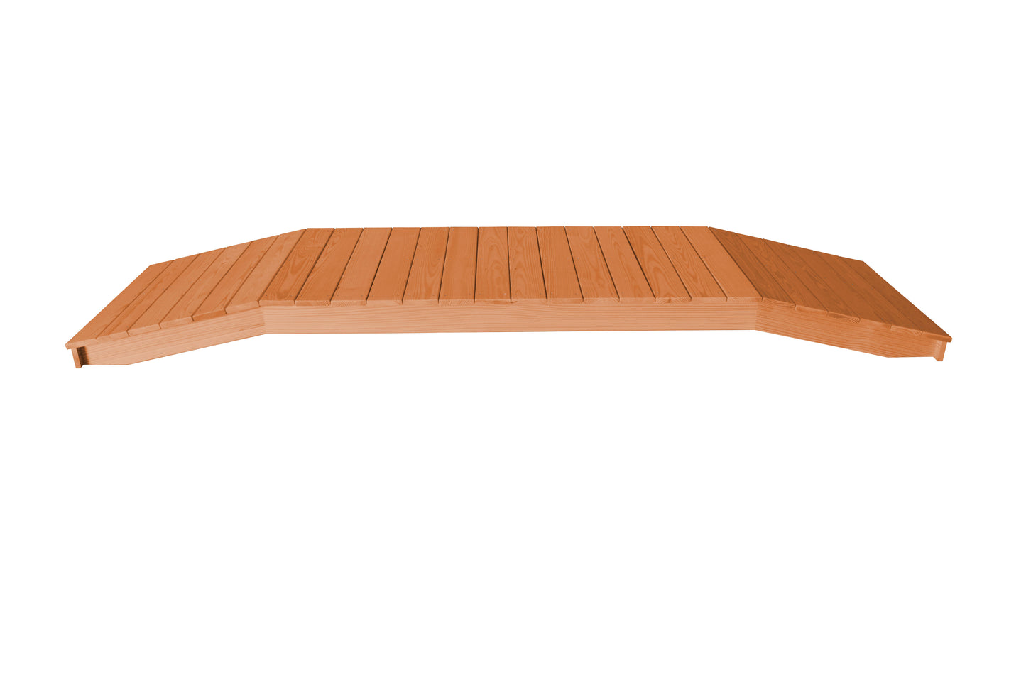 Backyard Crafts Pressure Treated Pine 3'  x  10' Standard Plank Bridge - LEAD TIME TO SHIP 10 BUSINESS DAY