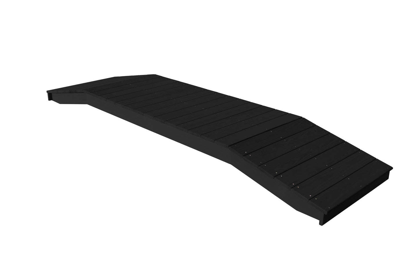 Backyard Crafts Pressure Treated Pine 3'  x  10' Standard Plank Bridge - LEAD TIME TO SHIP 10 BUSINESS DAY