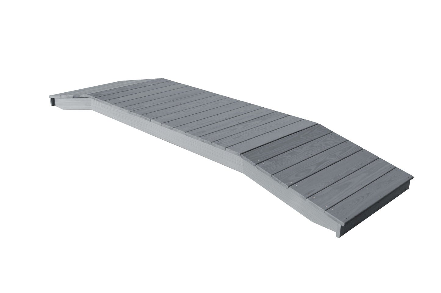Backyard Crafts Pressure Treated Pine 3'  x  10' Standard Plank Bridge - LEAD TIME TO SHIP 10 BUSINESS DAY