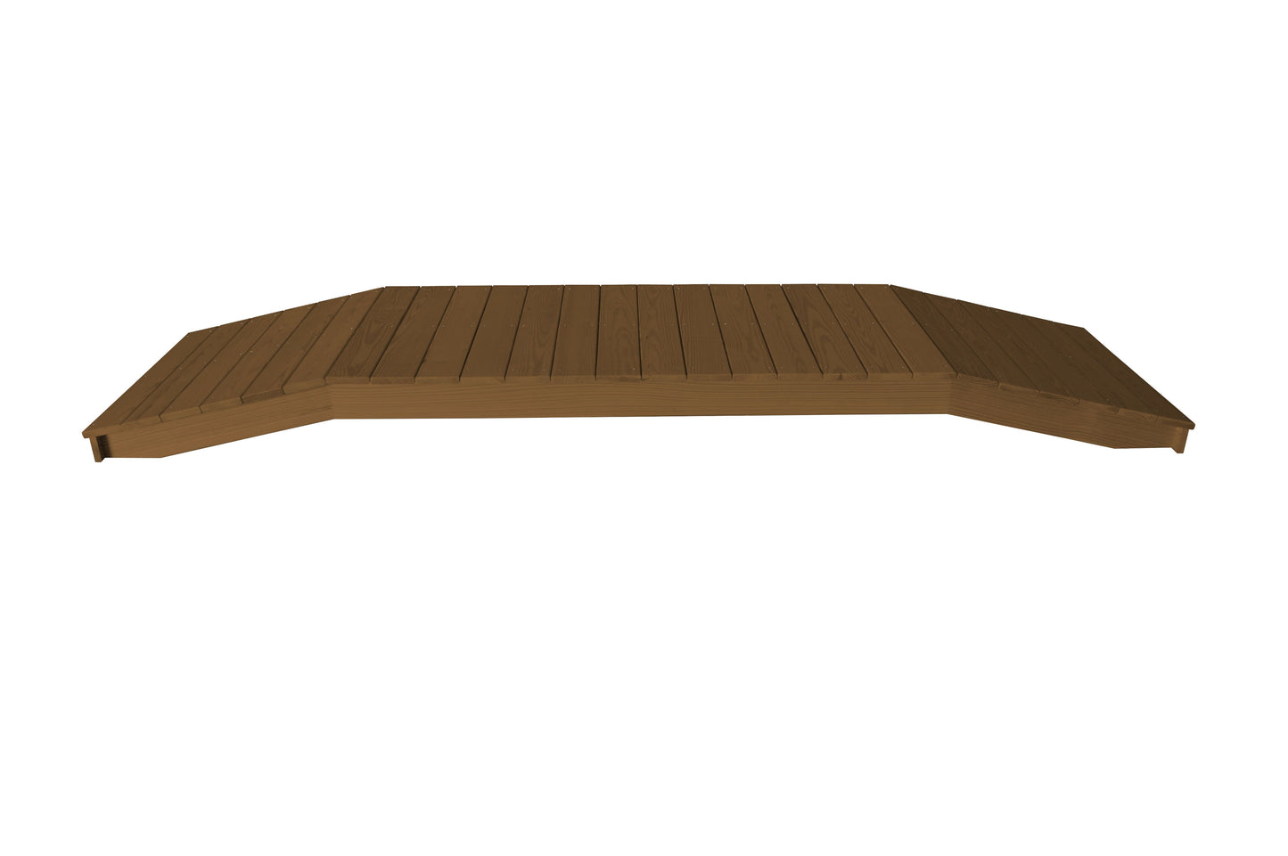 A&L Furniture Pressure Treated Pine 3'  x  12' Standard Plank Bridge - LEAD TIME TO SHIP 10 BUSINESS DAY