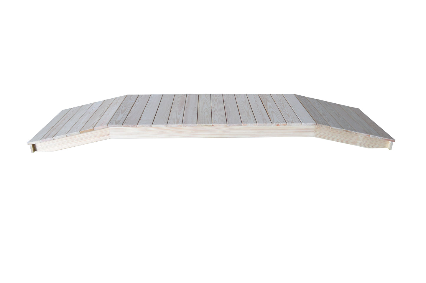 Backyard Crafts Pressure Treated Pine 3'  x  10' Standard Plank Bridge - LEAD TIME TO SHIP 10 BUSINESS DAY