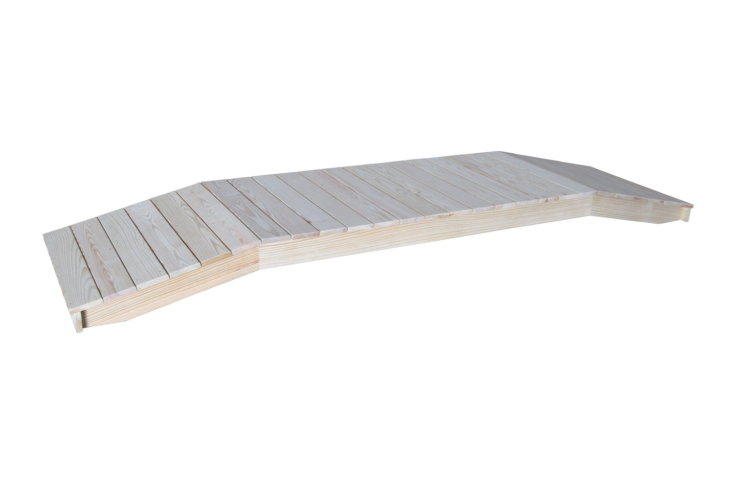 A&L Furniture Pressure Treated Pine 3'  x  10' Standard Plank Bridge - LEAD TIME TO SHIP 10 BUSINESS DAY