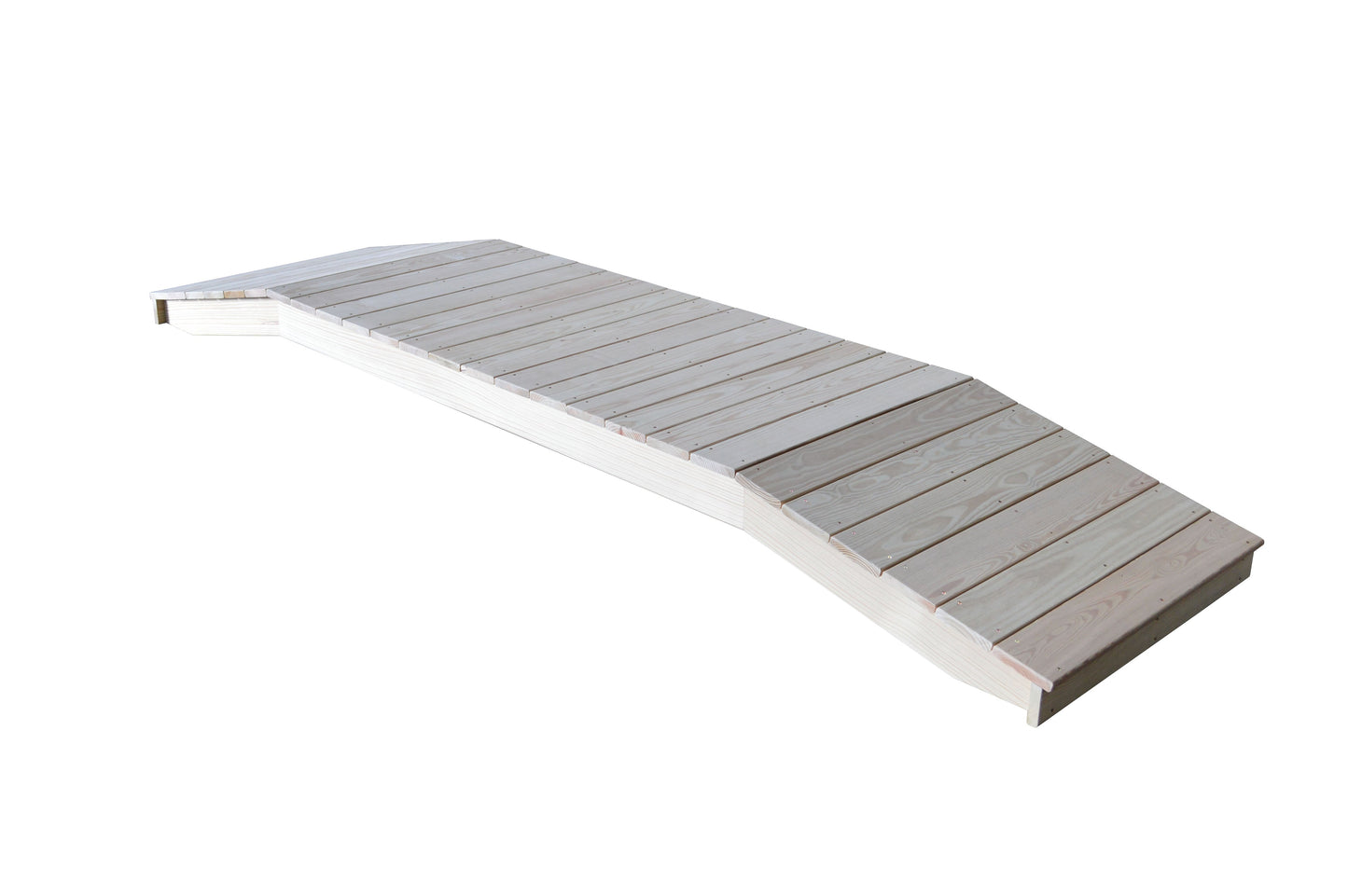 A&L Furniture Pressure Treated Pine 3'  x  12' Standard Plank Bridge - LEAD TIME TO SHIP 10 BUSINESS DAY