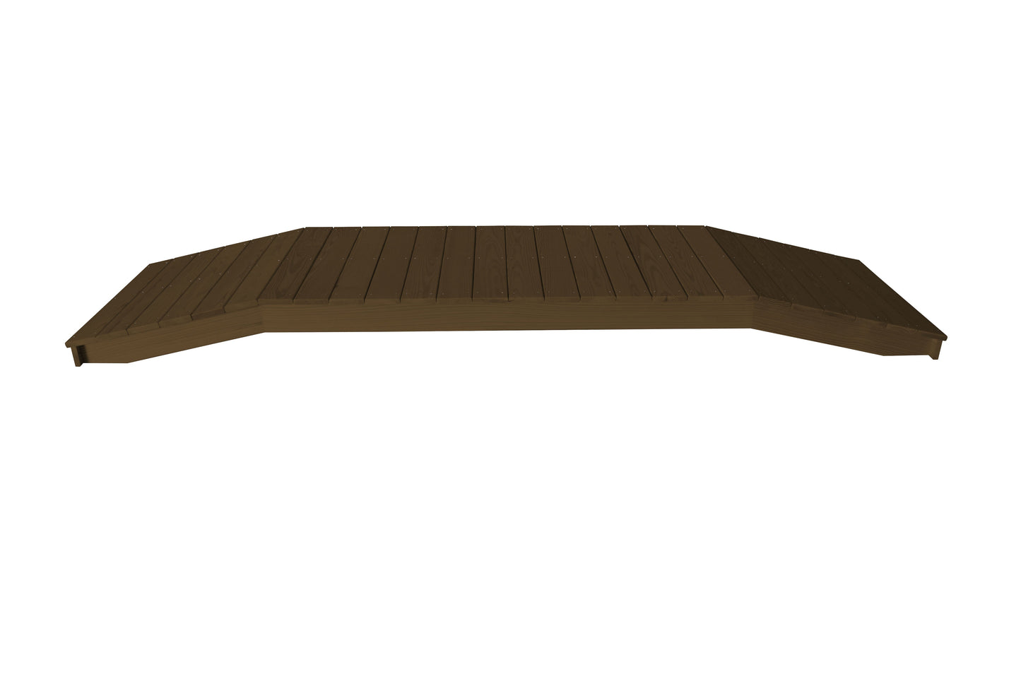 A&L Furniture Pressure Treated Pine 3'  x  12' Standard Plank Bridge - LEAD TIME TO SHIP 10 BUSINESS DAY