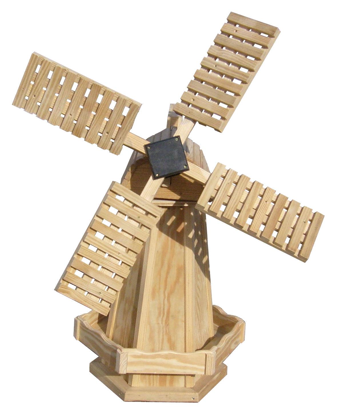 A&L Furniture Pressure Treated Small Dutch Windmill - LEAD TIME TO SHIP 10 BUSINESS DAYS