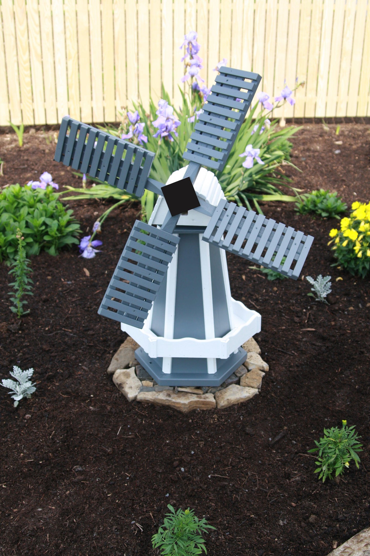 A&L Furniture Pressure Treated Small Dutch Windmill - LEAD TIME TO SHIP 10 BUSINESS DAYS