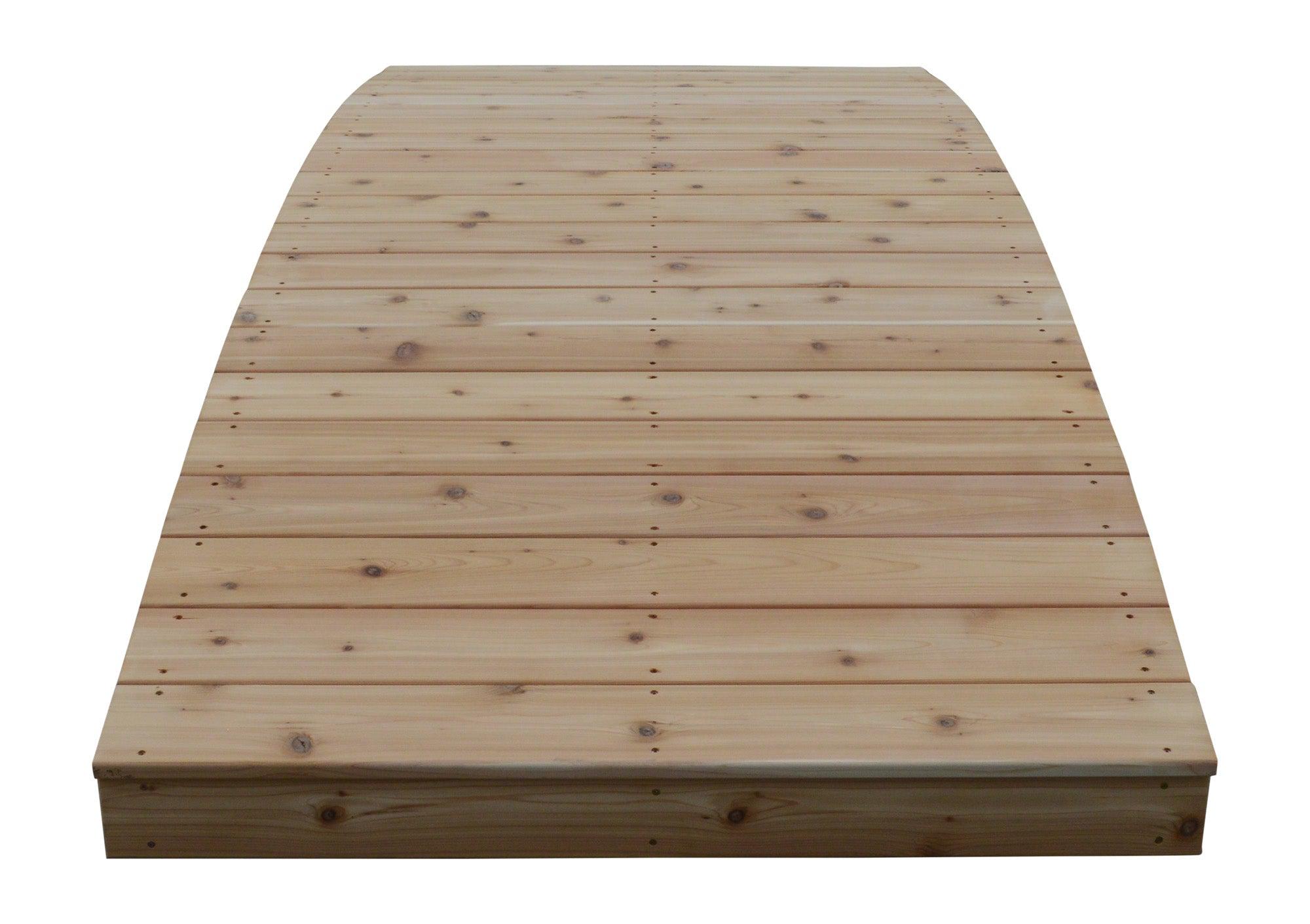 4' x 12' Plank Garden Bridge | Backyard Crafts | – Rocking Furniture