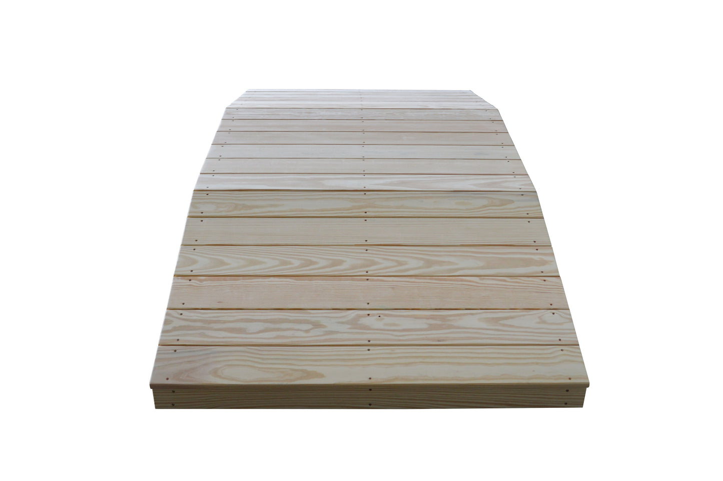A&L Furniture Pressure Treated Pine 4' x 8' Standard Plank Bridge - LEAD TIME TO SHIP 10 BUSINESS DAY