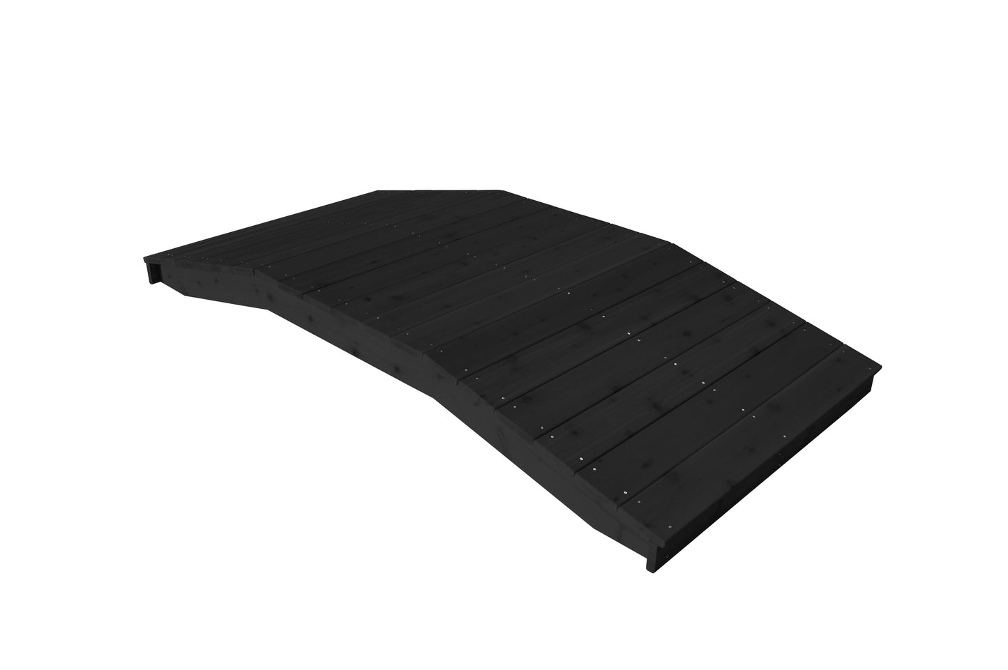 Backyard Crafts Western Red Cedar 4'  x  8' Standard Plank Bridge - LEAD TIME TO SHIP 2 WEEKS