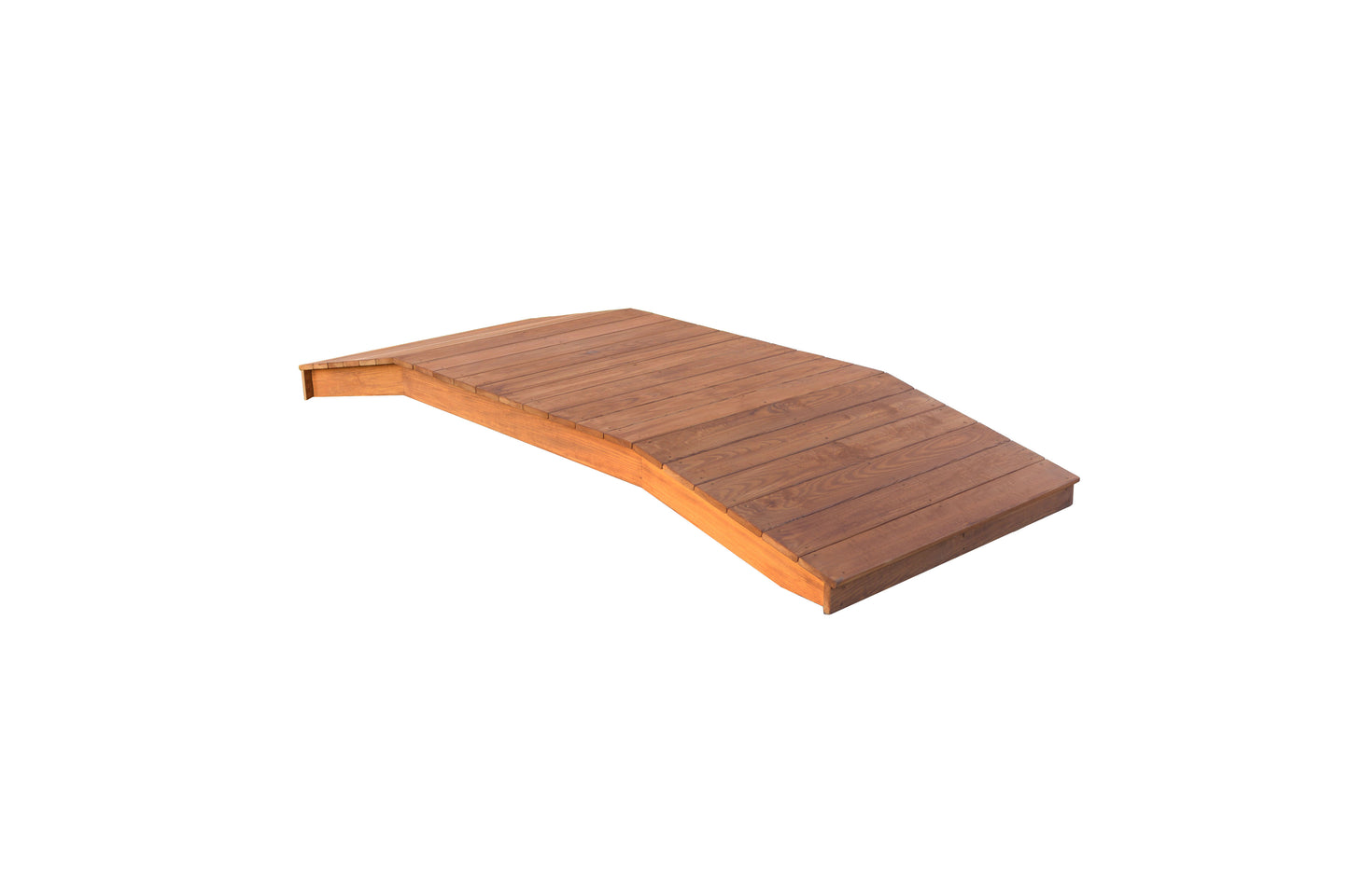 Backyard Crafts Pressure Treated Pine 4'  x  10' Standard Plank Bridge - LEAD TIME TO SHIP 10 BUSINESS DAY