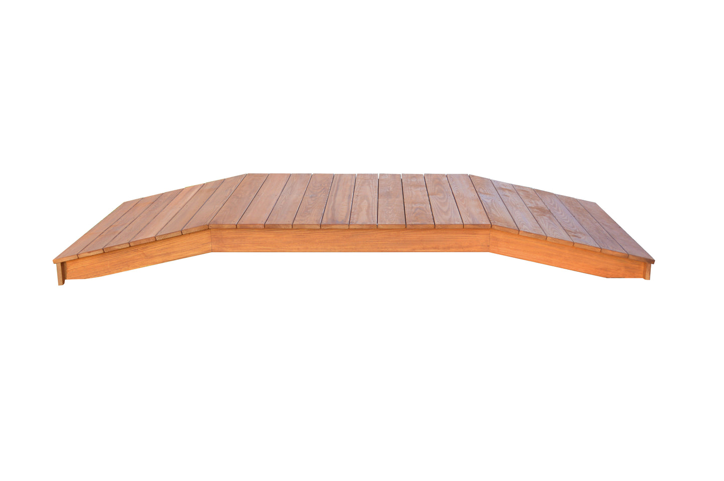 Backyard Crafts Pressure Treated Pine 4'  x  10' Standard Plank Bridge - LEAD TIME TO SHIP 10 BUSINESS DAY