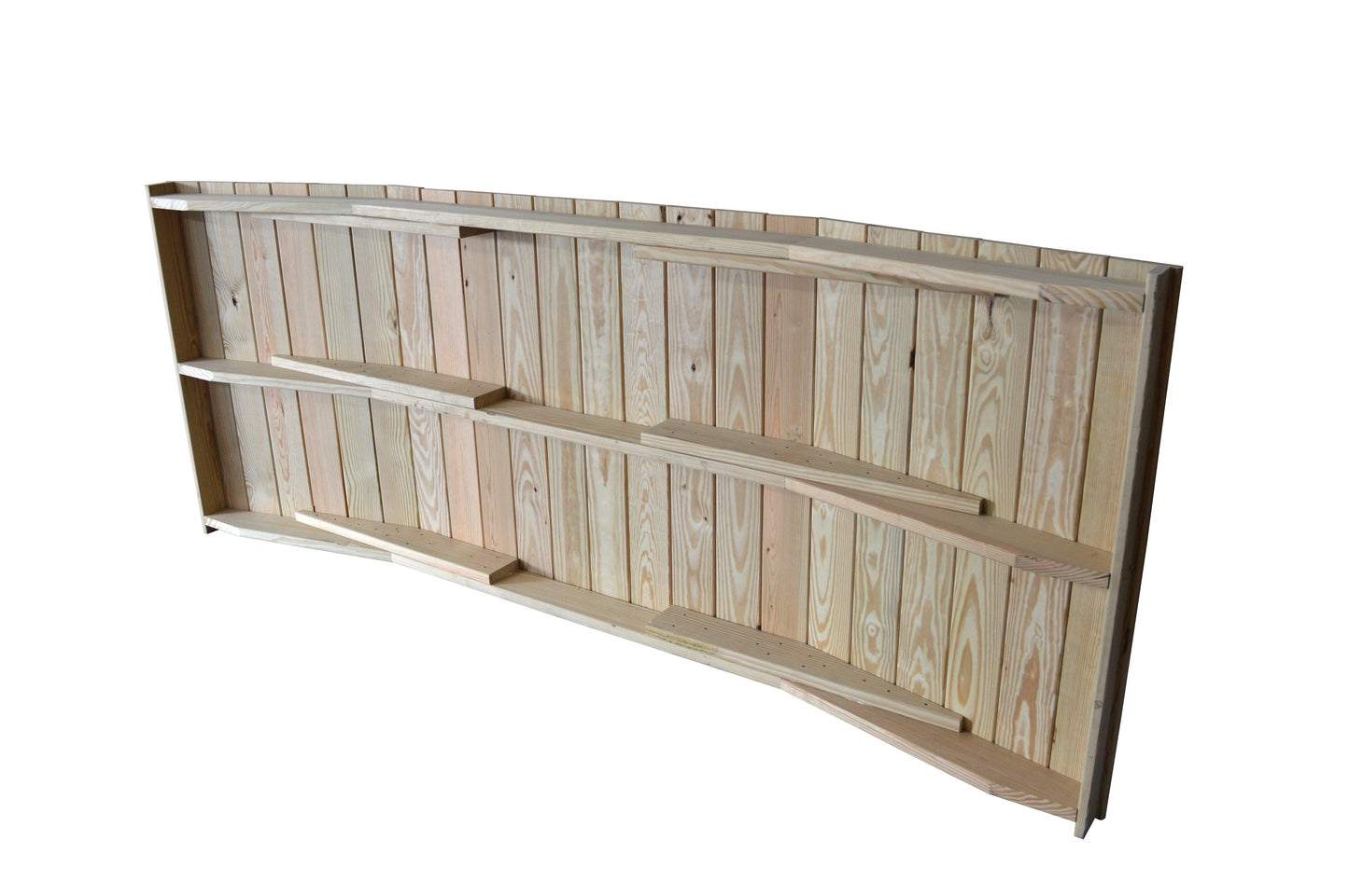 Backyard Crafts Pressure Treated Pine 4'  x  10' Standard Plank Bridge - LEAD TIME TO SHIP 10 BUSINESS DAY