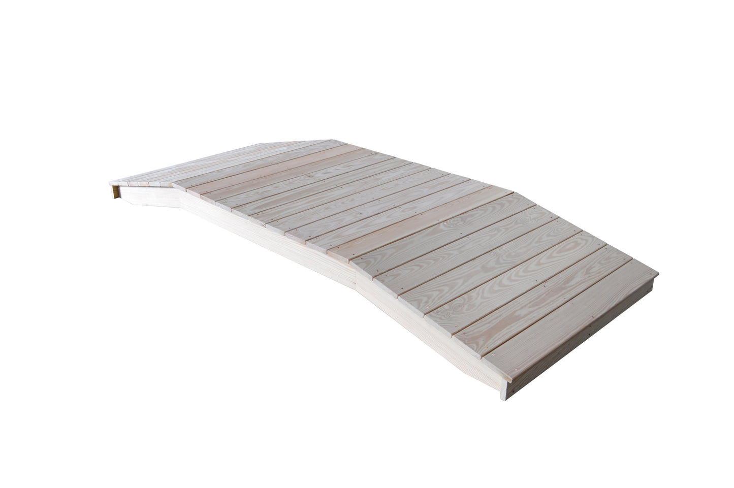 Backyard Crafts Pressure Treated Pine 4'  x  10' Standard Plank Bridge - LEAD TIME TO SHIP 10 BUSINESS DAY