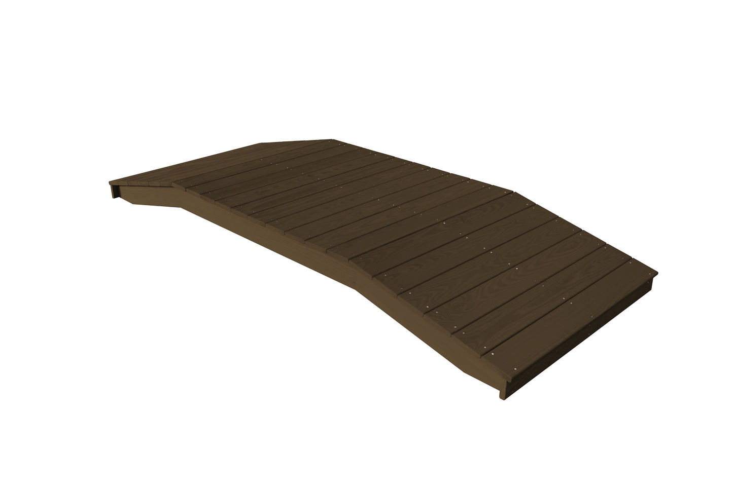 Backyard Crafts Pressure Treated Pine 4'  x  10' Standard Plank Bridge - LEAD TIME TO SHIP 10 BUSINESS DAY