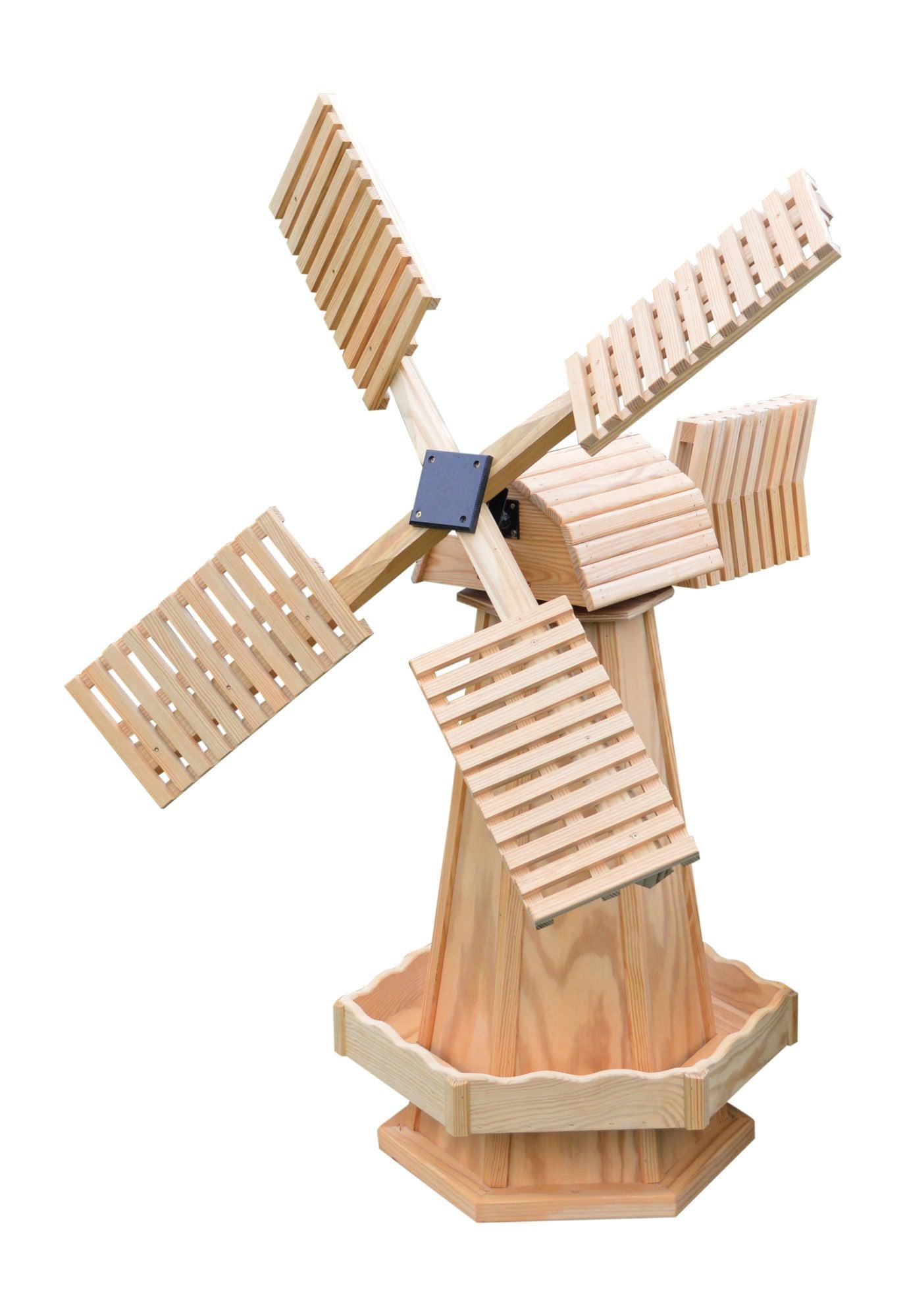 A&L Furniture Pressure Treated Large Dutch Windmill - LEAD TIME TO SHIP 10 BUSINESS DAYS