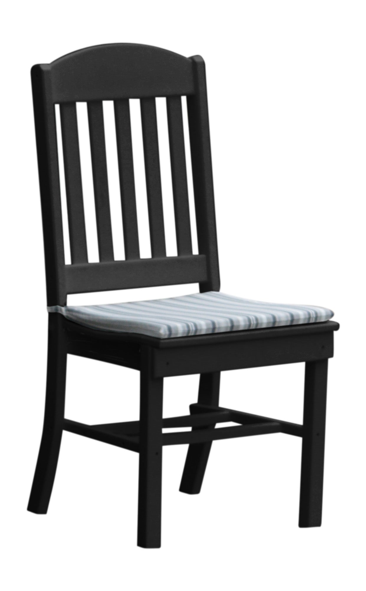 A&L Furniture Company Recycled Plastic Classic Dining Chair - Black