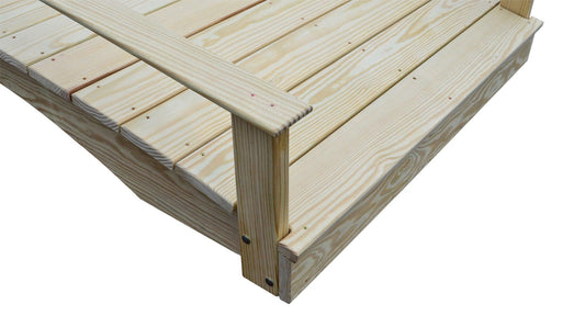 Backyard Crafts Western Red Cedar 4' x 8' Oriental Garden Bridge - LEAD TIME TO SHIP 2 WEEKS