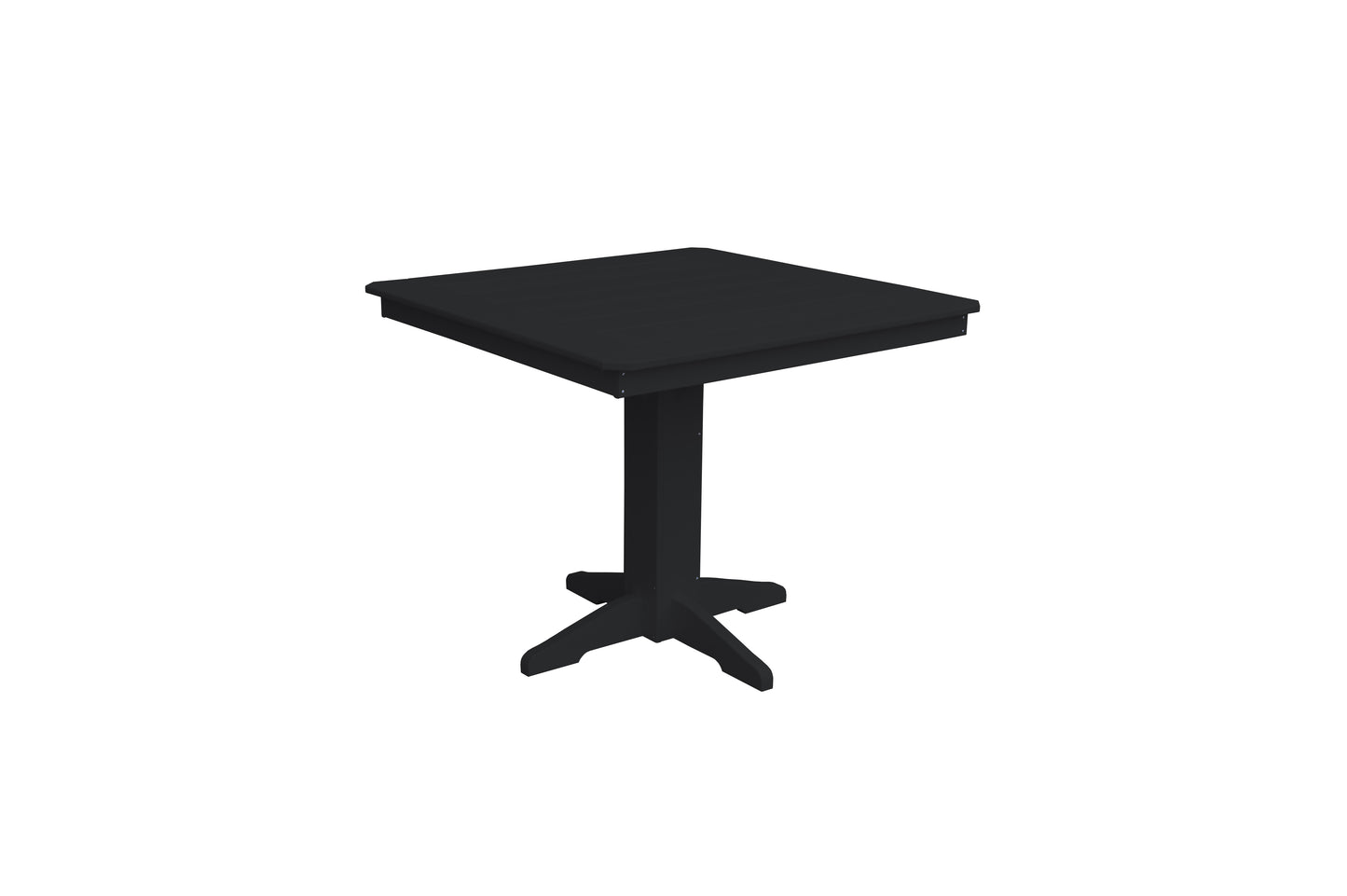 Bryton Park Poly Furniture Recycled Plastic 44" Square Table (Counter Height) - LEAD TIME TO SHIP 10 BUSINESS DAYS