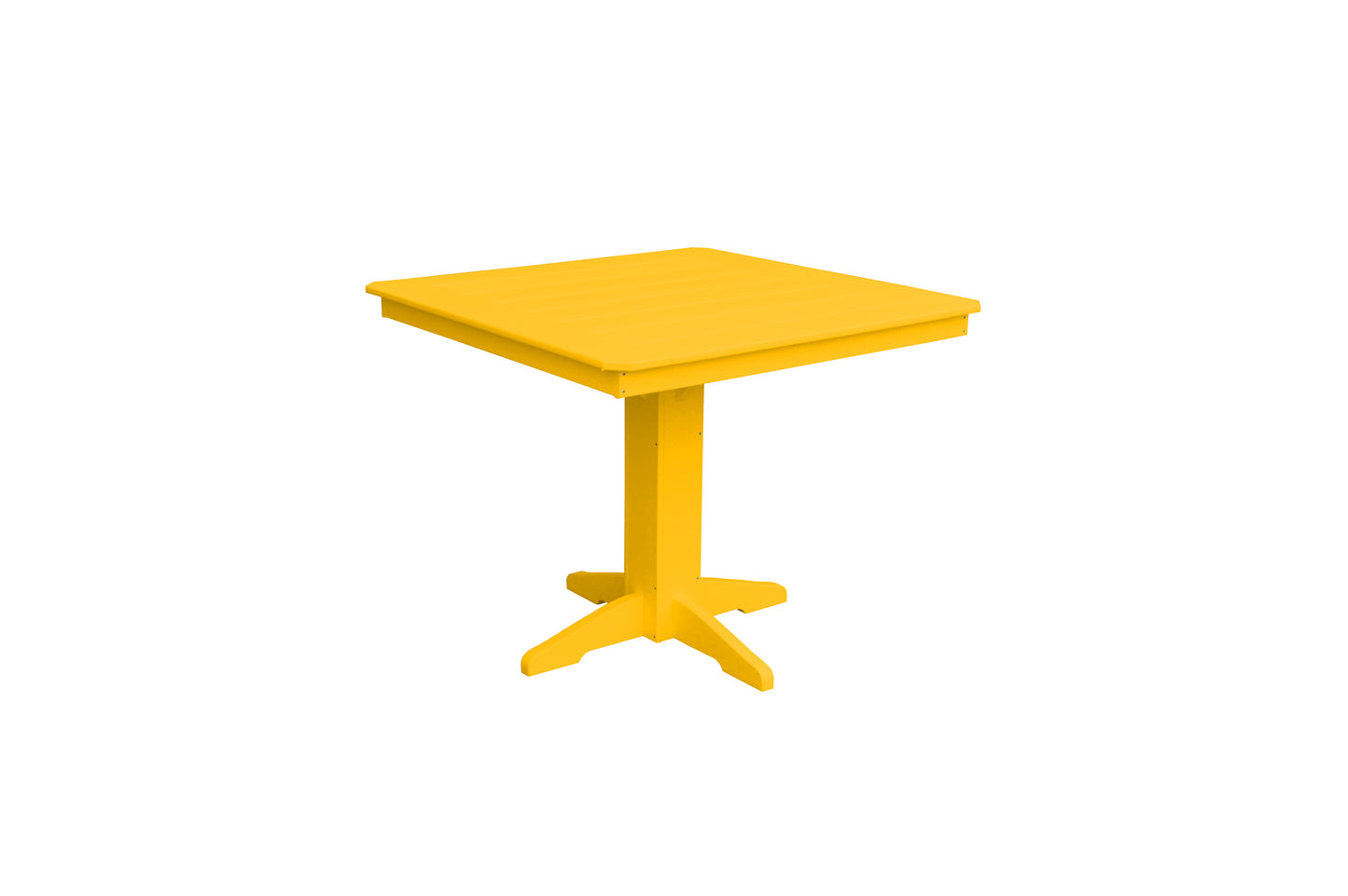 Bryton Park Poly Furniture Recycled Plastic 44" Square Table (Counter Height) - LEAD TIME TO SHIP 10 BUSINESS DAYS