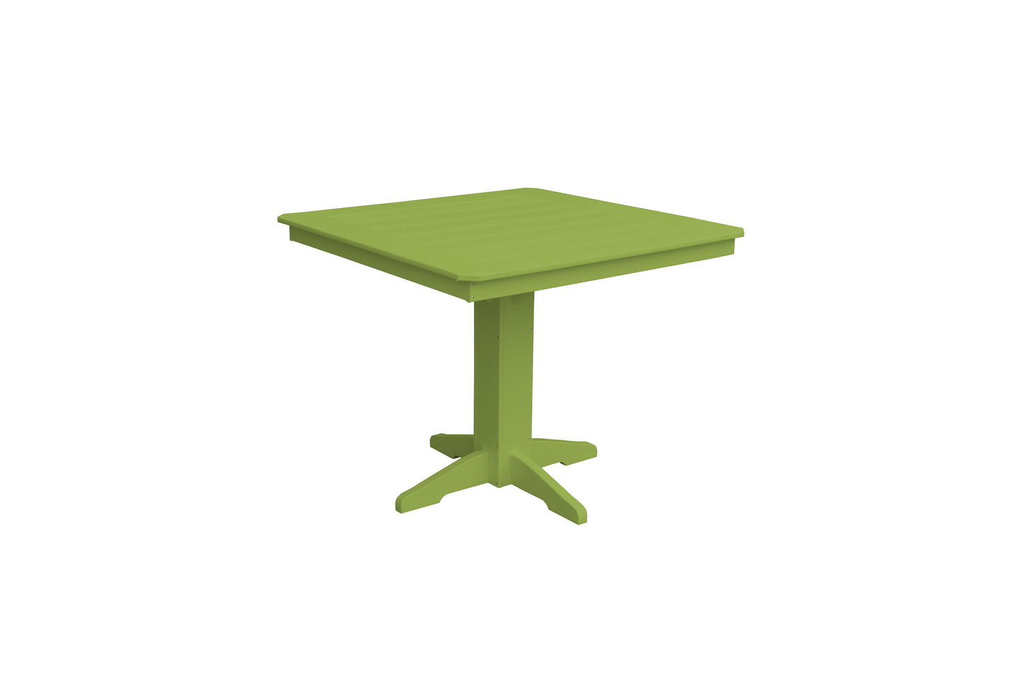 Bryton Park Poly Furniture Recycled Plastic 44" Square Table (Counter Height) - LEAD TIME TO SHIP 10 BUSINESS DAYS