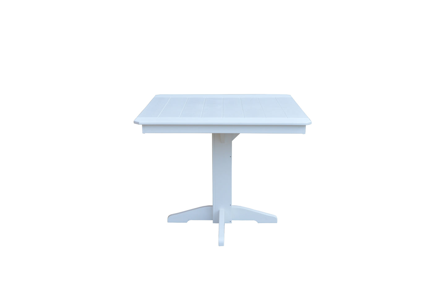 Bryton Park Poly Furniture Recycled Plastic 44" Square Table (Counter Height) - LEAD TIME TO SHIP 10 BUSINESS DAYS