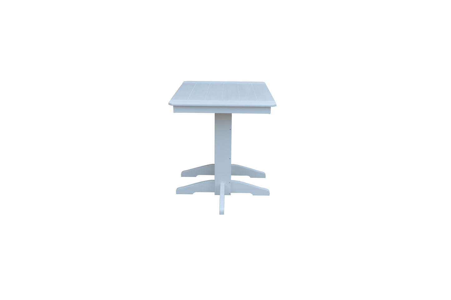A&L Furniture Co. Recycled Plastic 4' Table (COUNTER HEIGHT) - LEAD TIME TO SHIP 10 BUSINESS DAYS