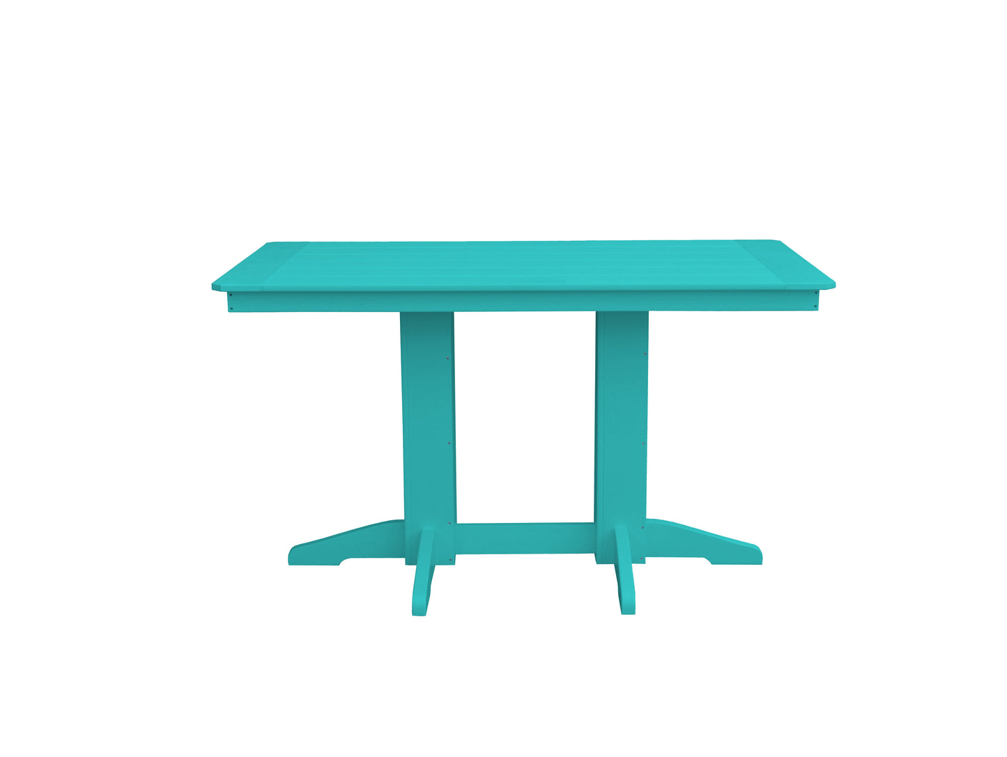 A&L Furniture Co. Recycled Plastic 5' Rectangular Table (Counter Height) - LEAD TIME TO SHIP 10 BUSINESS DAYS