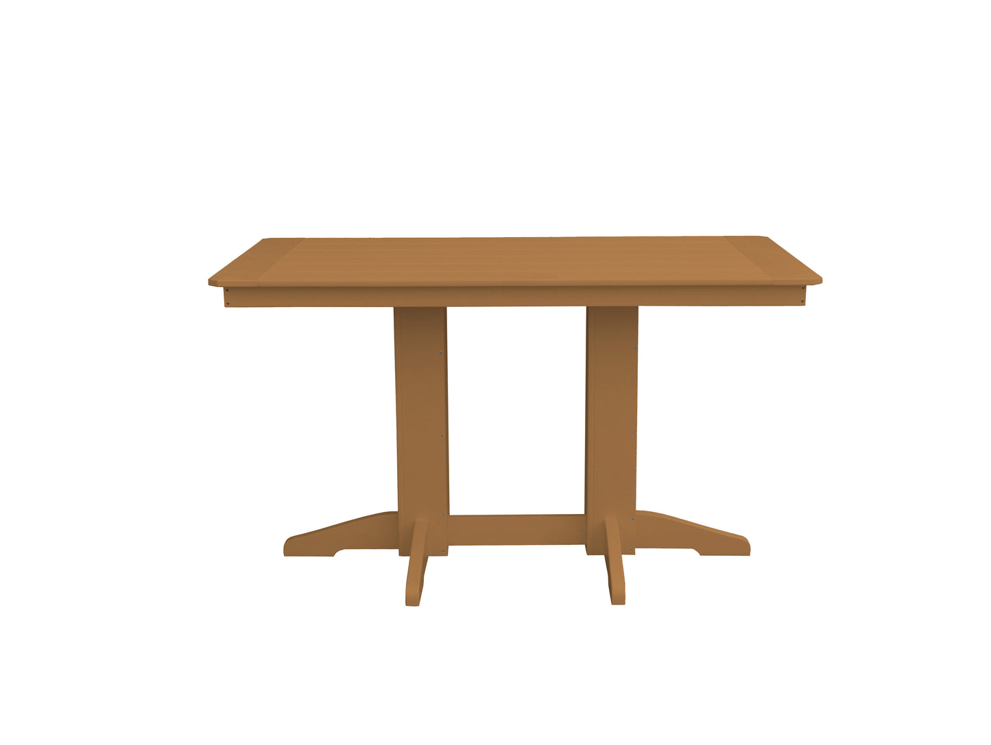 A&L Furniture Co. Recycled Plastic 5' Rectangular Table (Counter Height) - LEAD TIME TO SHIP 10 BUSINESS DAYS