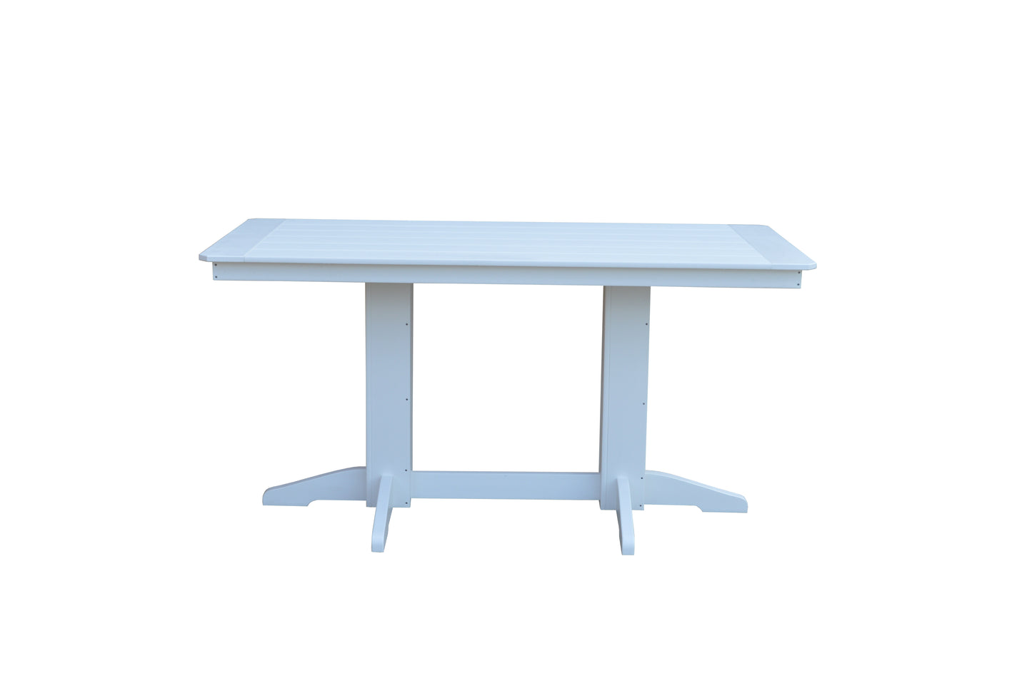 Bryton Park Poly Furniture Recycled Plastic 5' Rectangular Table (Counter Height) - LEAD TIME TO SHIP 10 BUSINESS DAYS