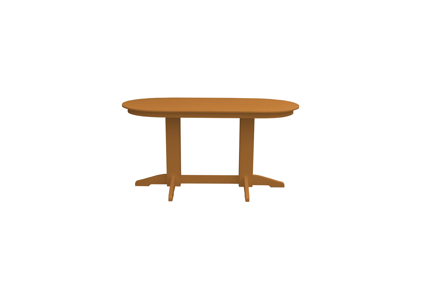 Bryton Park Poly Furniture Recycled Plastic 6' Oval Table (Counter Height) - LEAD TIME TO SHIP 10 BUSINESS DAYS