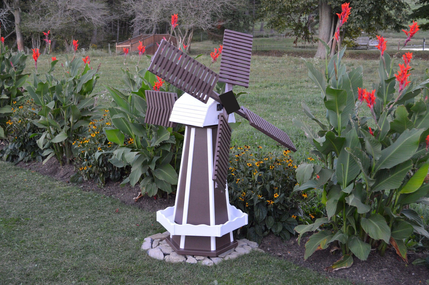 A&L Furniture Pressure Treated Small Dutch Windmill - LEAD TIME TO SHIP 10 BUSINESS DAYS
